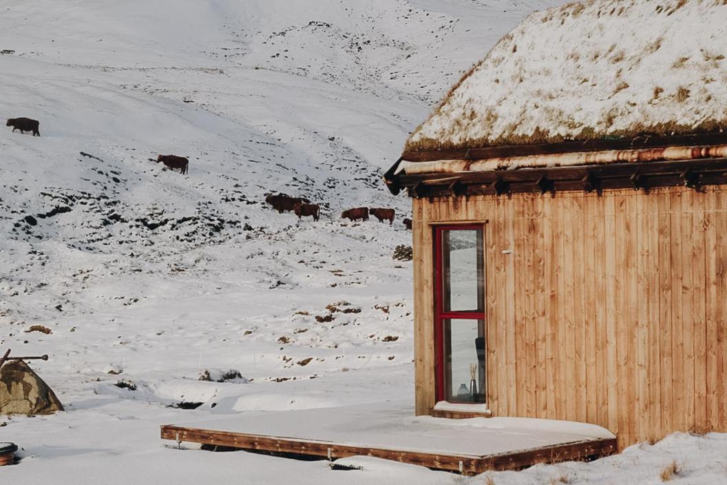 Mulafossur Cottage No 3 By Famous Waterfall In Gasadalur Exteriör bild